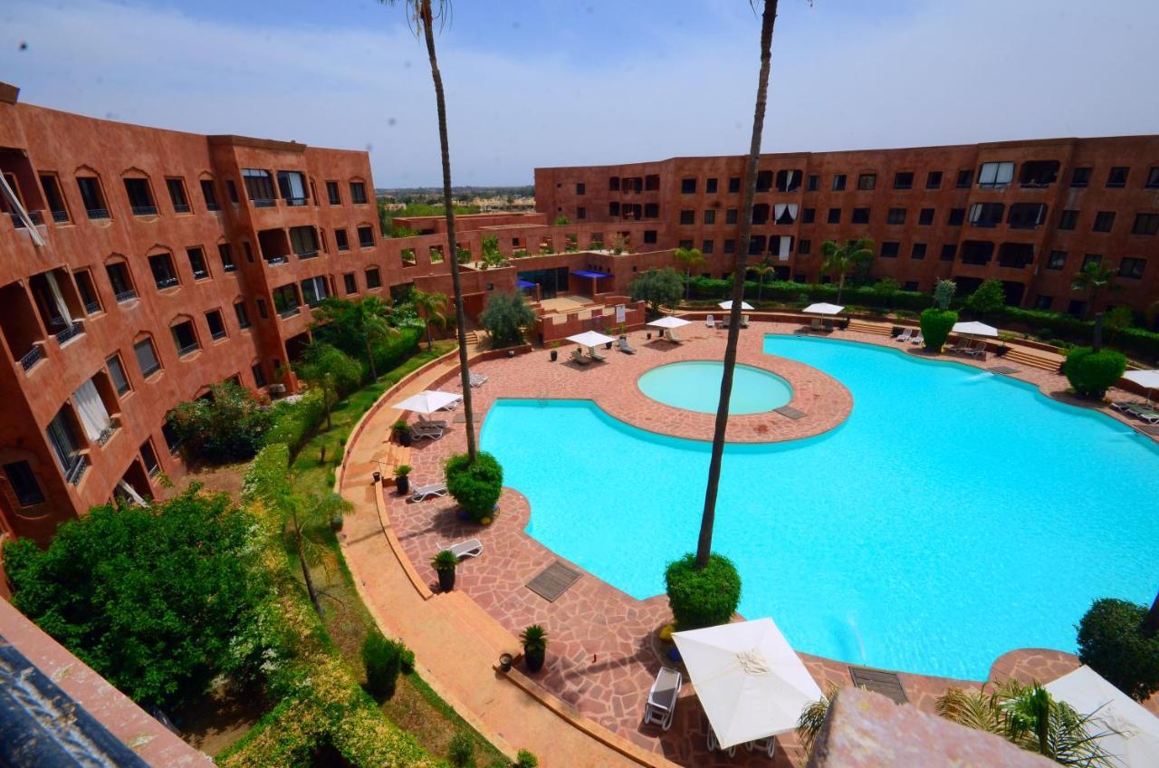 Appart Vue Piscine Et Montagne Marrakech Apartment Marrakesh Exterior photo